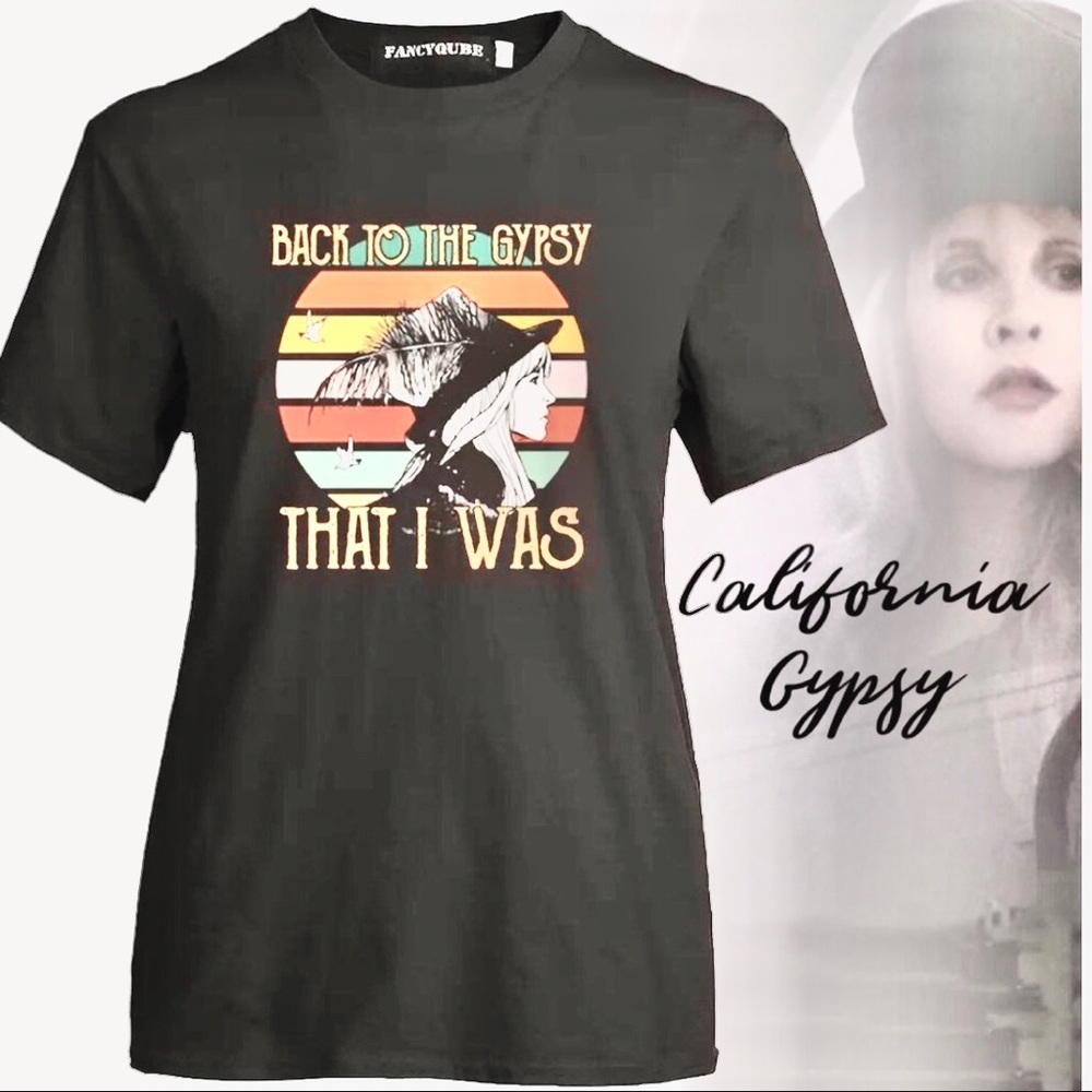 Fleetwood Mac Stevie Nicks Back to the gypsy Tee - Picture 4 of 4
